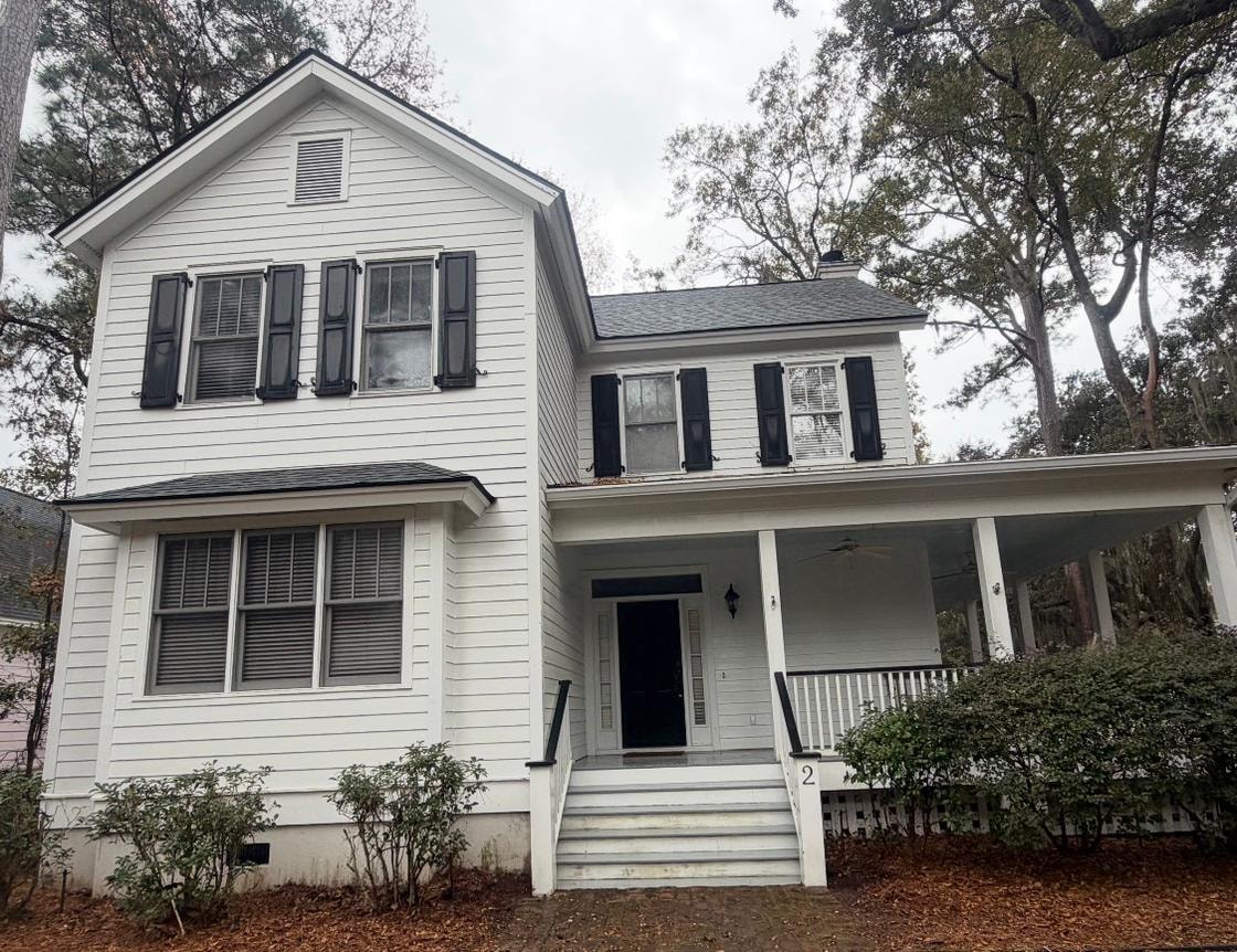 Before — House Washing